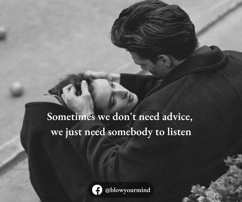 Need someone to listen...