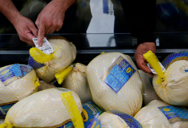 Turkeys’ prices are 21% more expensive than they were last year