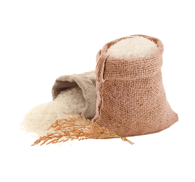 White Rice Bags