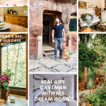 Real-life caveman with a 800-year-old cave into his dream home.