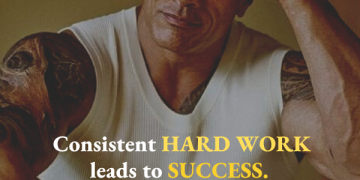 Hard work leads to success. Greatness will come.