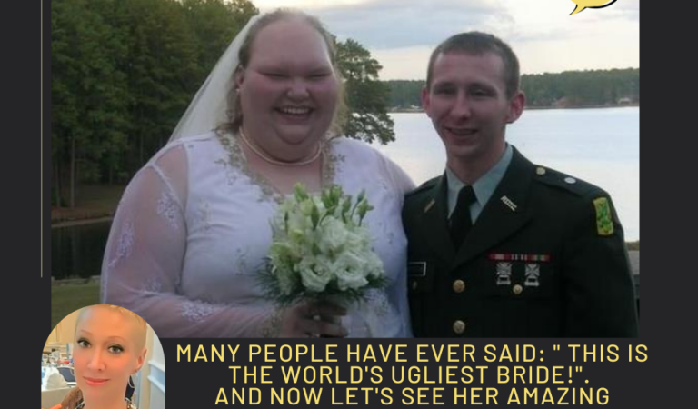 The current transformation of The World’s Ugliest Bride!